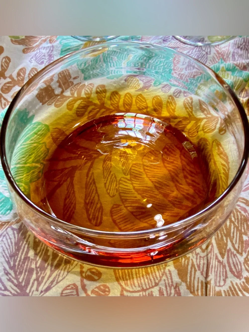 Crate & Barrel Lounge Bowls. Vintage 70s amber bowls handmade Krosnos Excellent